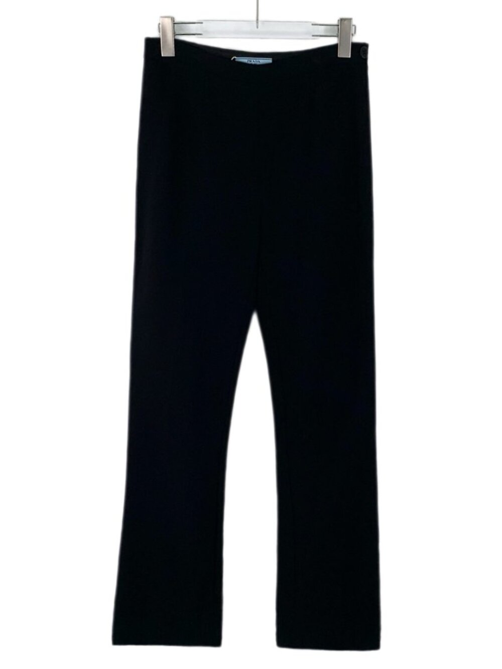 Grade A J31966 Prada black casual trousers size 42 99 new